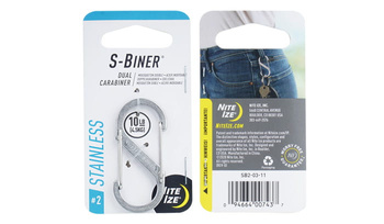 Nite Ize - S-Biner #2 - Stalowy - SB2-03-11