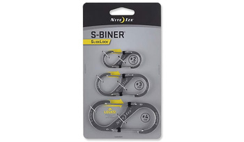 Nite Ize - S-Biner Set #2, #3, #4 - Stalowy - SB234-03-11